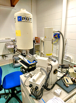 Picture of the UON electron microscope
