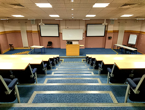 Tiered lecture theatre