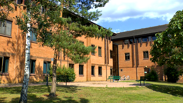 Rear of the large Cottesbrooke building