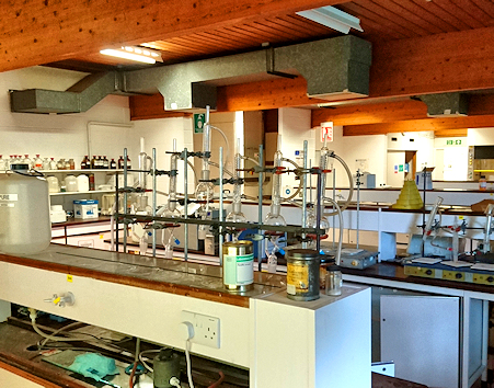 Laboratory in Leather Centre